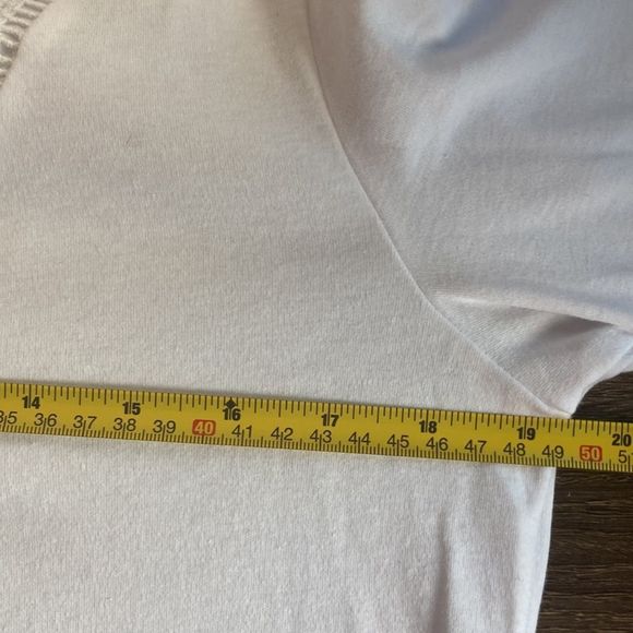 EUC Damon and Drapers White Small Petite TunicTop - Picture 5 of 9